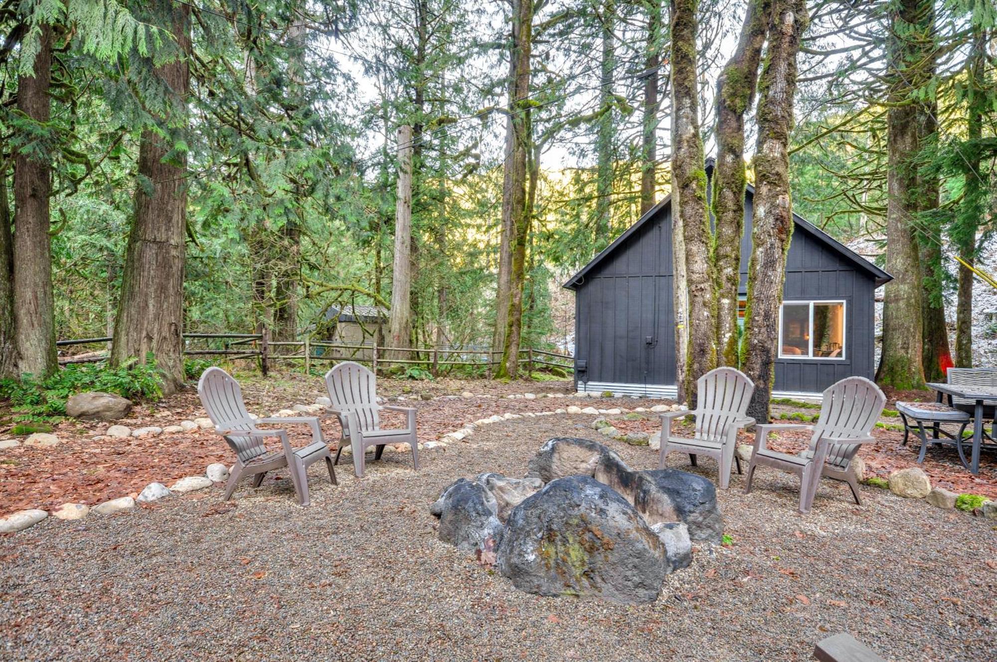 Hike, Ski And Explore Rhododendron Forest Retreat! Villa Exterior photo