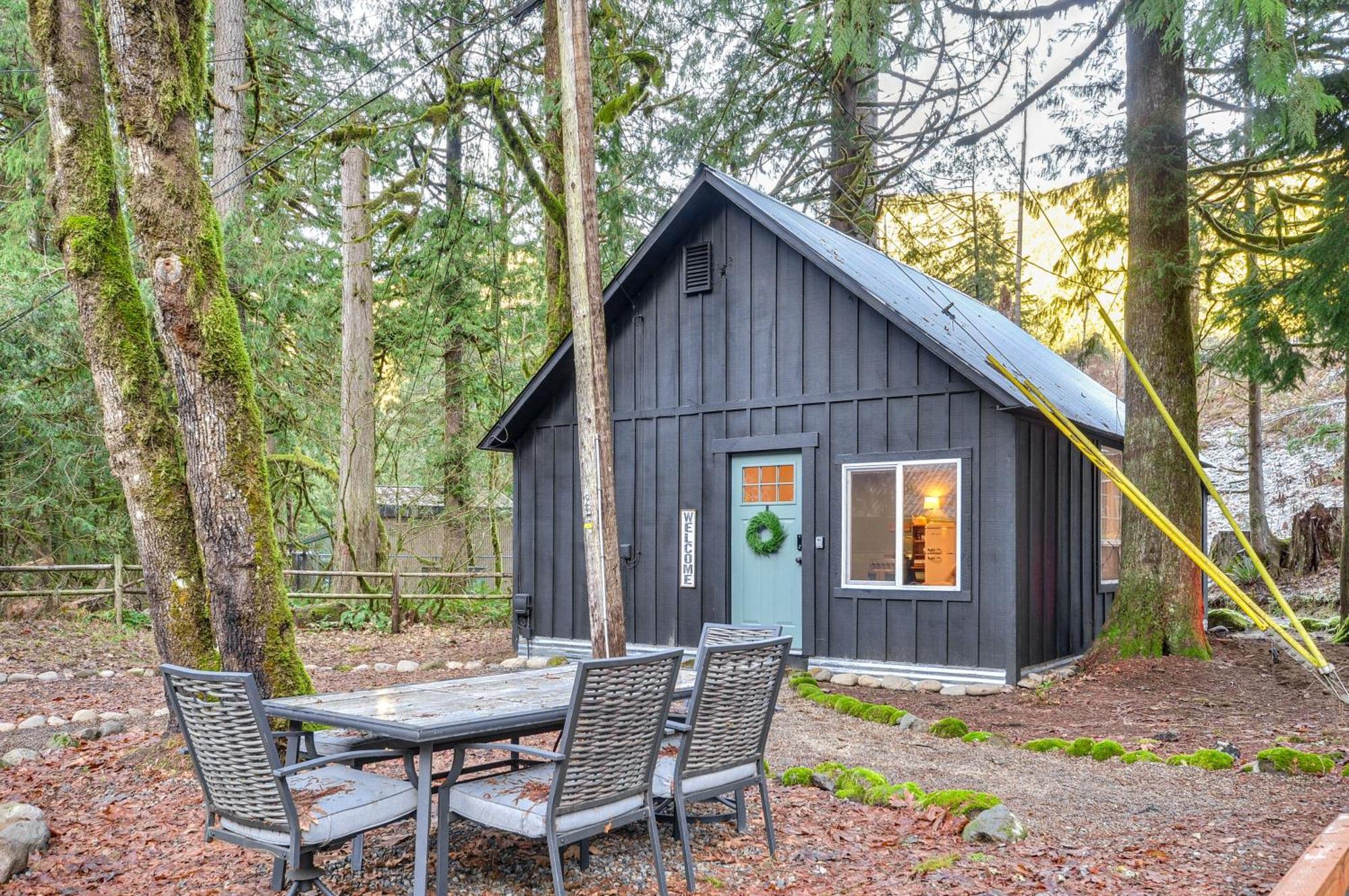 Hike, Ski And Explore Rhododendron Forest Retreat! Villa Exterior photo