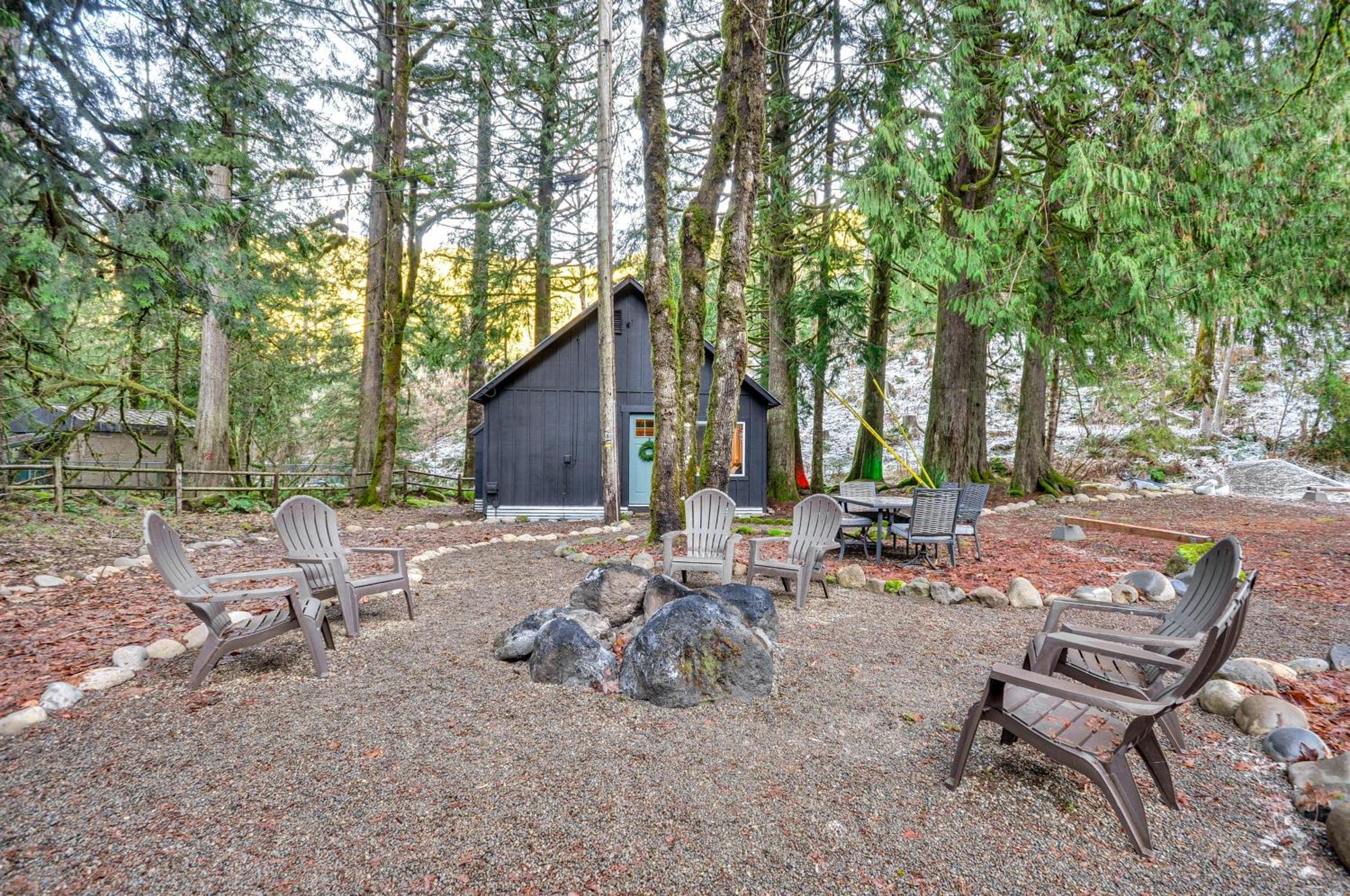 Hike, Ski And Explore Rhododendron Forest Retreat! Villa Exterior photo