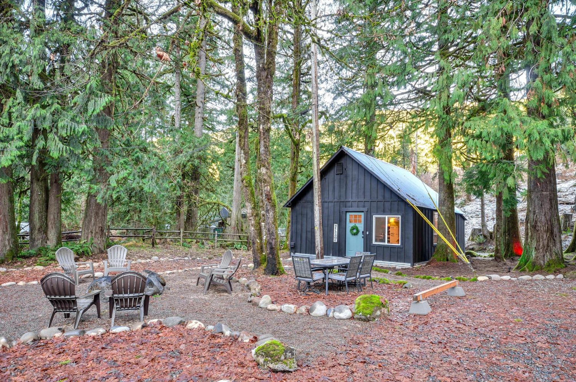 Hike, Ski And Explore Rhododendron Forest Retreat! Villa Exterior photo